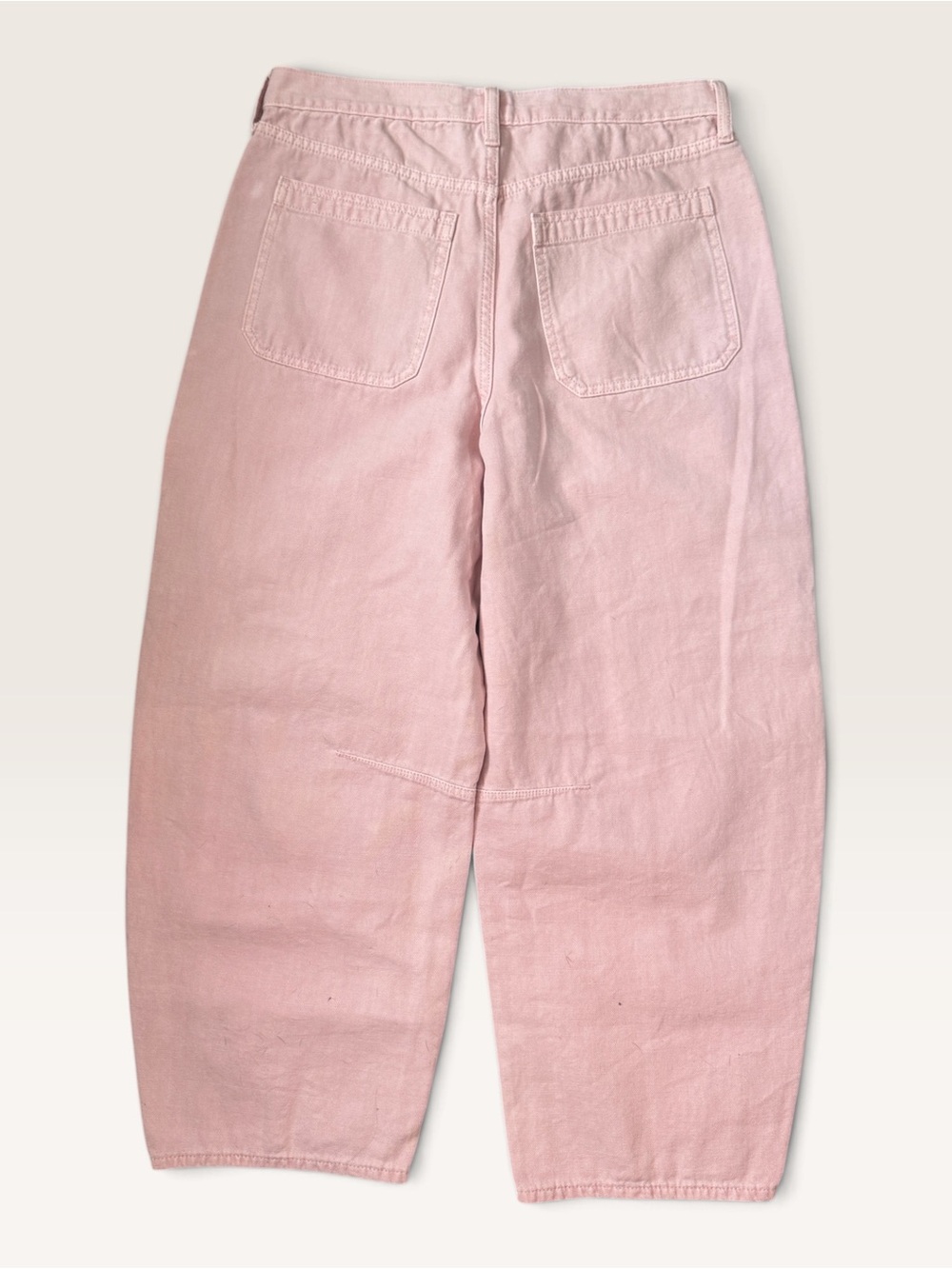 NEW Universal Thread Pink Wide-Leg Utility Jeans, 12 - Picture 5 of 8